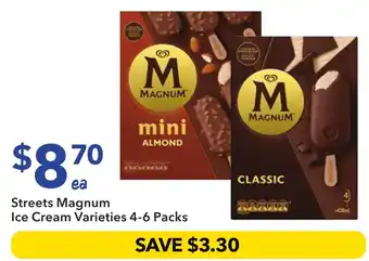 Ritchies Streets Magnum Ice Cream offer
