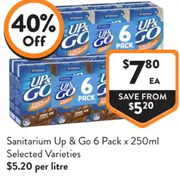 Foodworks Sanitarium Up & Go offer