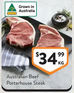Foodworks Australian Beef Porterhouse Steak offer