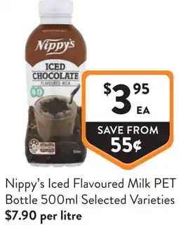 Foodworks Nippy's Iced Flavoured Milk PET Bottle offer