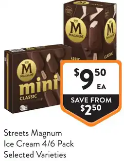 Foodworks Streets Magnum Ice Cream offer