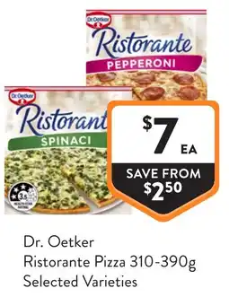 Foodworks Dr. Oetker Ristorante Pizza offer