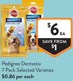 Foodworks Pedigree Dentastix offer