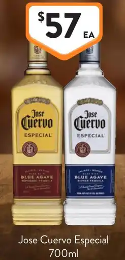 Foodworks Jose Cuervo Especial offer