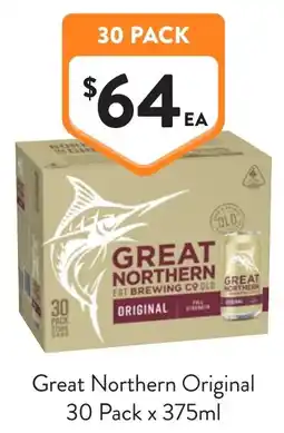 Foodworks Great Northern Original offer