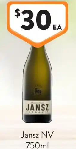 Foodworks Jansz NV offer