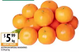 Supabarn Australian imperial mandarines offer