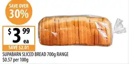 Supabarn Supabarn sliced bread offer