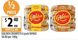 Supabarn GOLDEN CRUMPETS offer