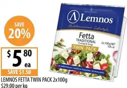 Supabarn Lemnos fetta offer