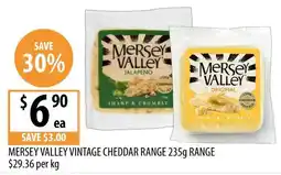 Supabarn Mersey valley vintage cheddar range offer
