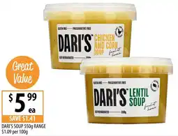Supabarn Dari's soup offer