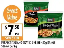Supabarn Perfect italiano grated cheese offer