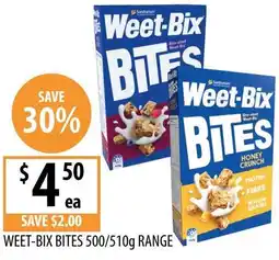 Supabarn Weet-bix bites offer