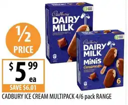 Supabarn Cadbury ice cream offer
