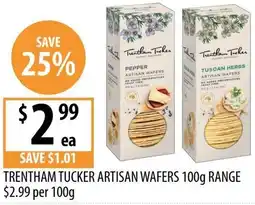 Supabarn Trentham tucker artisan wafers offer