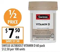 Supabarn Swisse ultiboost vitamin d offer