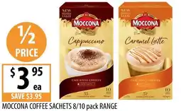 Supabarn Moccona coffee sachets offer