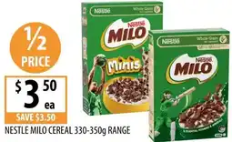 Supabarn Nestle milo cereal offer