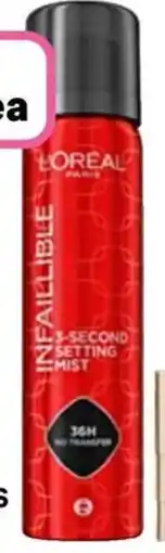 Priceline L'Oréal Paris Infallible 3-Second Setting Mist offer