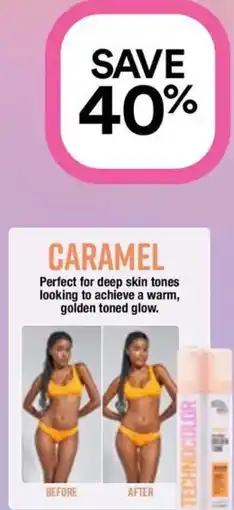 Priceline Bondi Sands Technocolor Caramel 1 Hour Express Self Tanning Foam offer