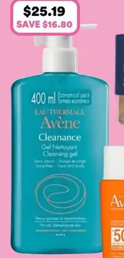 Priceline Avène Cleanance Cleansing Gel offer
