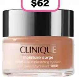 Priceline Clinique moisture surge 100h auto replenishing hydrator offer