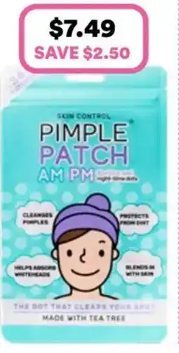 Priceline Skin control pimple patch am pm offer