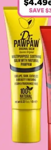 Priceline Dr pawpaw original balm offer