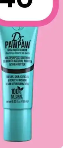 Priceline Dr pawpaw shea butter balm offer