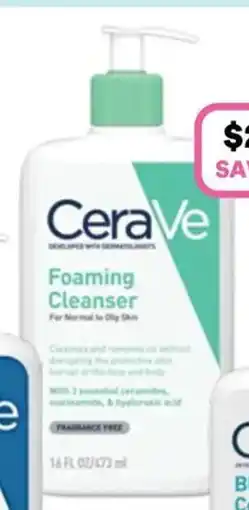 Priceline Cerave foaming cleanser offer