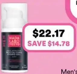 Priceline Hada labo mens aqua booster revitalizing hydro gel offer