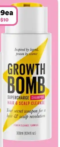 Priceline Growth bomb shampoo offer