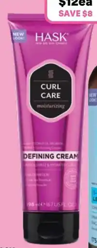 Priceline Hask curl care moisturizing defining cream offer
