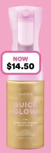 Priceline The Quick Flick 2 in 1 Hydrating Shimmer Body Glaze Watermelon offer