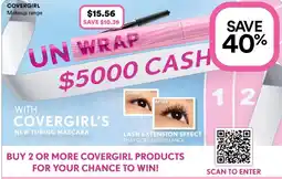 Priceline Covergirl Eye Enhancer Tubing Mascara Max Motion Black offer