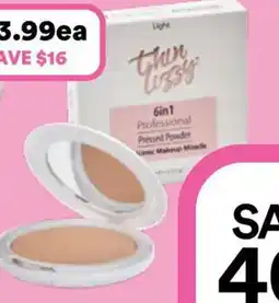 Priceline Thin Lizzy 6in1 Professional Pressed Powder Light offer