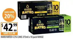 Supabarn Hard rated 4.5% cans offer