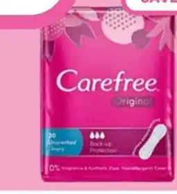 Priceline Carefree Barely There Everyday Freshness Liners offer