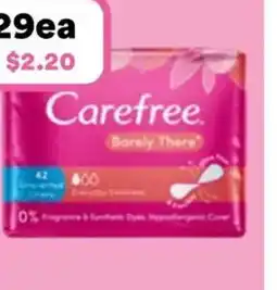 Priceline Carefree Original Back Up Protection Liners offer