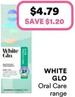 Priceline White Glo Professional White Whitening Toothpaste offer