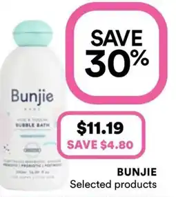 Priceline Bunjie Baby Bubble Bath offer