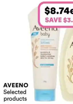 Priceline Aveeno Baby Daily Moisture Lotion offer