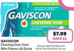 Priceline Gaviscon Chewing Gum offer