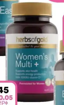 Priceline Herbs of Gold Women's Multi + offer