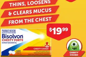 Priceline BISOLVON Chesty Forte offer