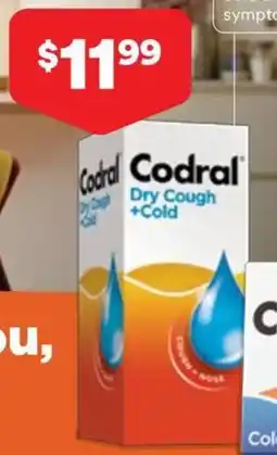 Priceline CODRAL® Dry Cough + Cold offer