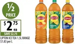 Supabarn Lipton ice tea offer