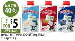 Supabarn Yoplait petit miam yoghurt offer