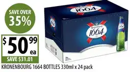 Supabarn Kronenbourg 1664 bottles offer